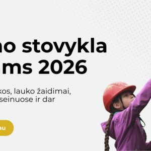 Stovyklos avansinis mokestis